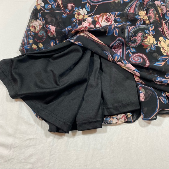 Lulu’s Dress Women’s Small Floral Maxi Full Off Shoulder Sleeveless Flowy Dress - Picture 8 of 11